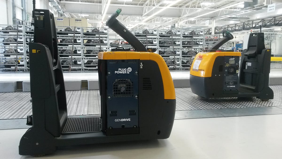 Plug Power GenDrive Fuel Cells for Retail Distribution Warehouses