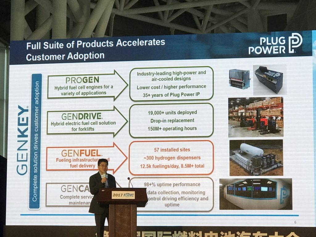 Bin Du at Fuel Cell Vehicle Congress