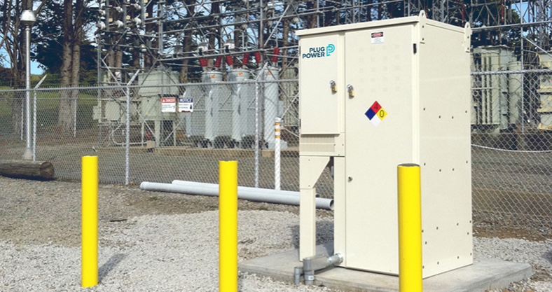 GenSure fuel cell backup power utility customer site