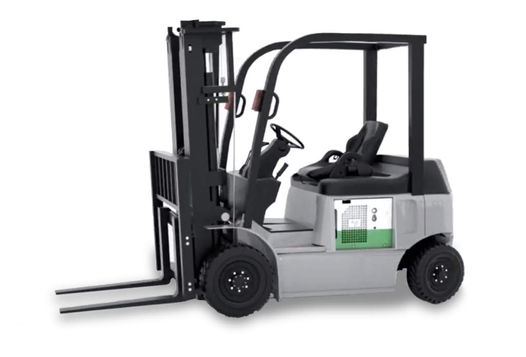 hydrogen fuel cell-powered forklift for material handling