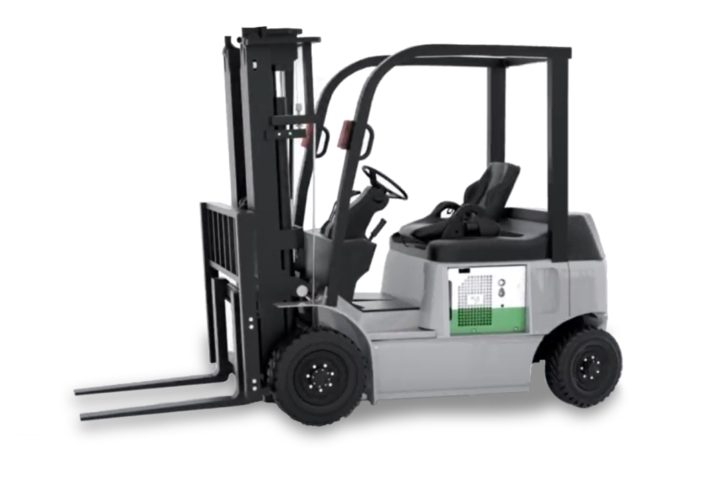 hydrogen fuel cell-powered forklift for material handling