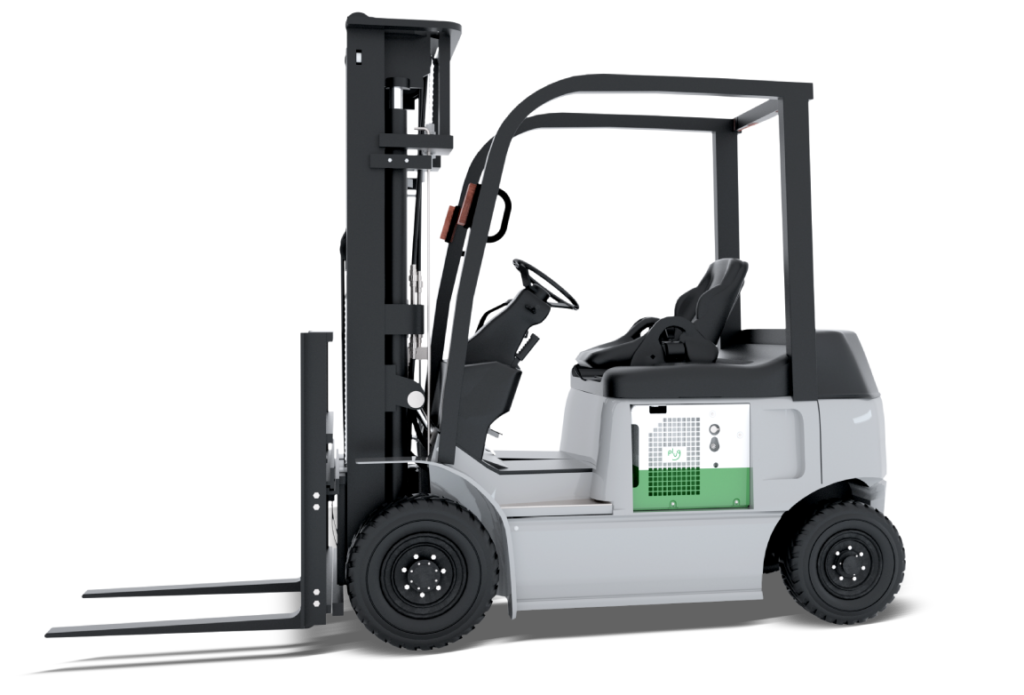 Fuel cell powered forklift