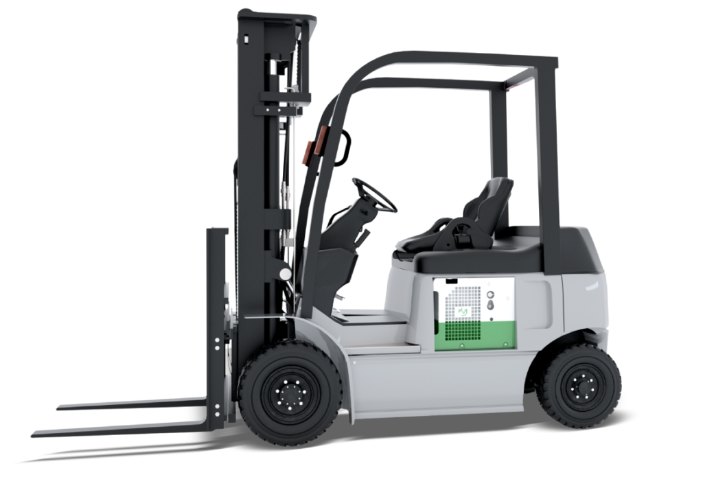 Fuel cell powered forklift