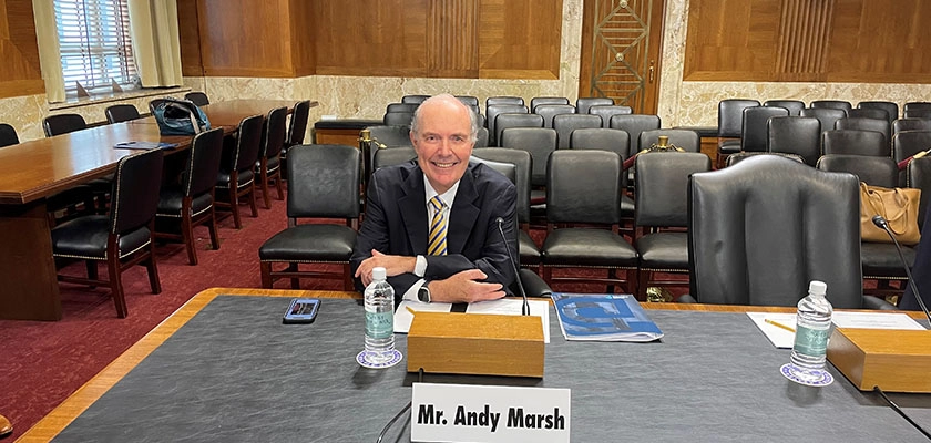 Andy Marsh congressional testimony 2022