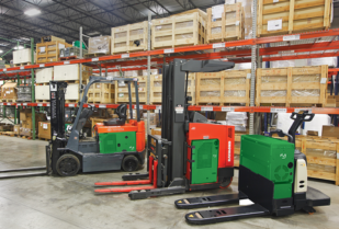 Home Depot forklift fuel cells