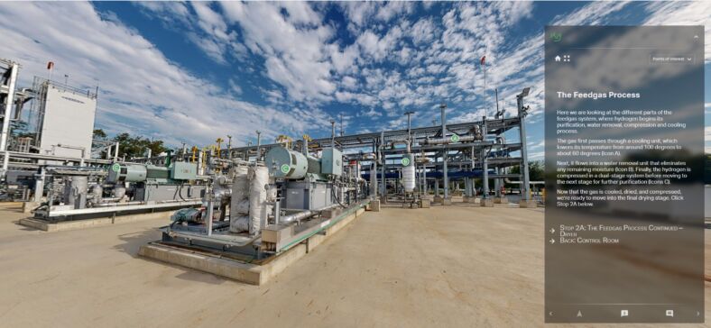 Plug Louisiana hydrogen plant tour