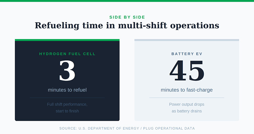 hydrogen vs EV