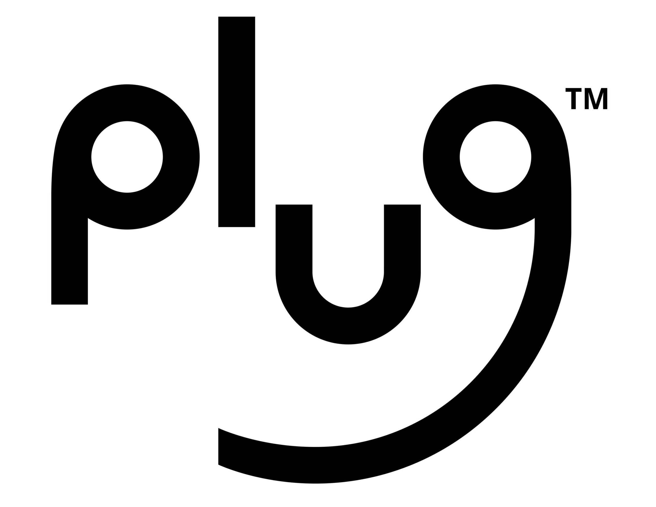 Plug logo, black