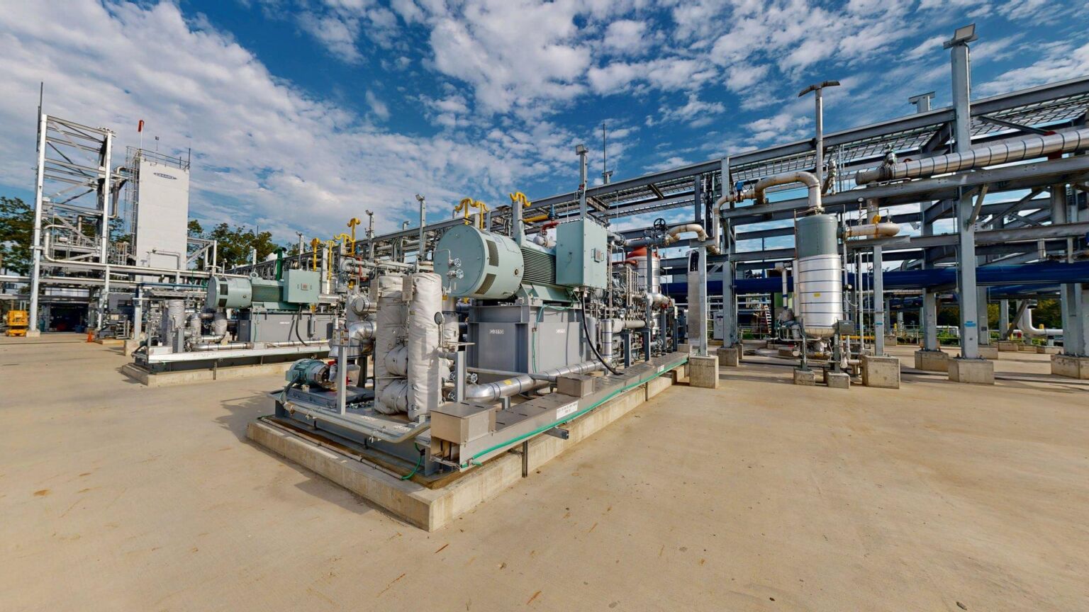 Rendering of a Plug hydrogen plant